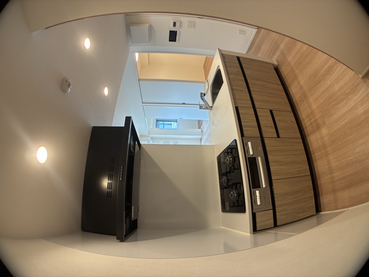 Premium apartment kitchen